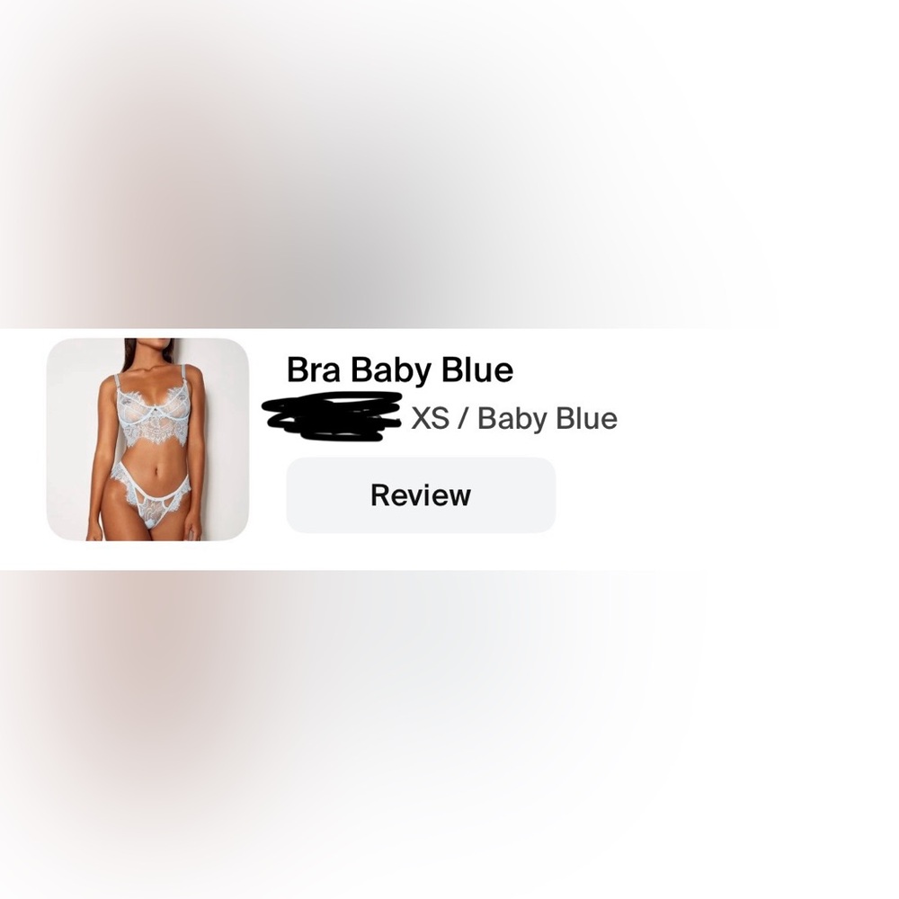 GooseBerry Intimates - Bra - Baby Blue XS